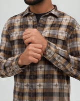 Tentree Kapok Flannel Jacquard Colville Shirt Men's