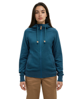 Chandail à capuchon Elm à glissière Ten Tree pour femmes