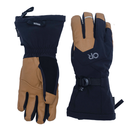 Outdoor Research Arete Modular GORE-TEX Glove Men's - Black/Dark Natural