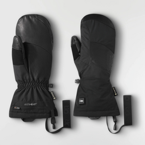 Outdoor Research Prevail Heated GORE-TEX Mitt - Solid Black
