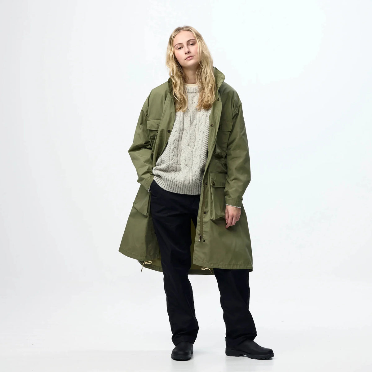 Fjallraven Ovik Cable Knit Sweater Women's