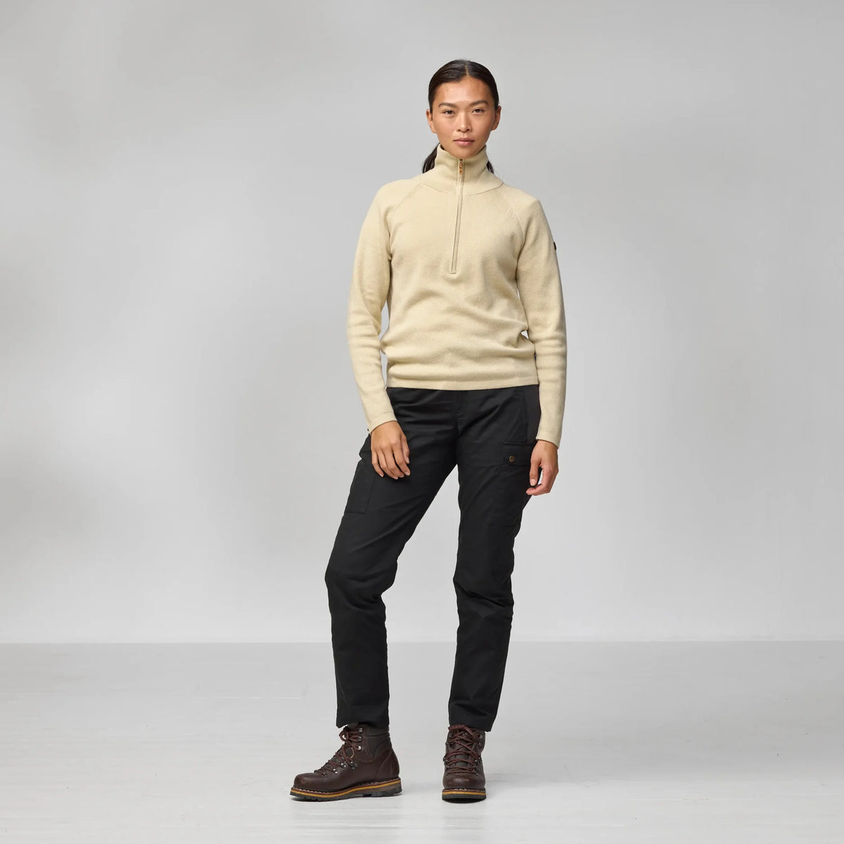 Fjallraven Ovik Lite Half Zip Sweater Women's