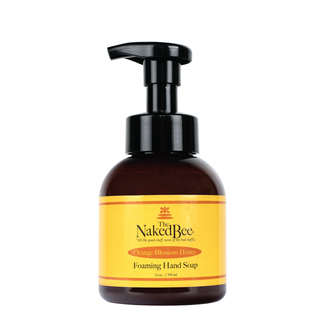 The Naked Bee Foaming Hand Soap, Orange Blossom & Honey 12 oz.
