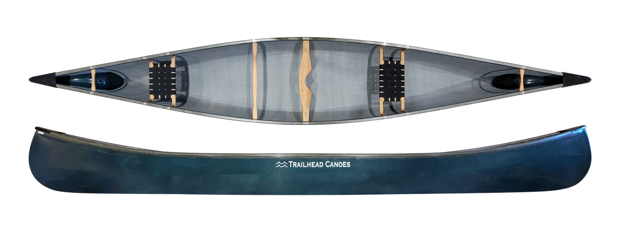Trailhead Canoes Prospector 17 Carbon Kevlar / Composite Trim