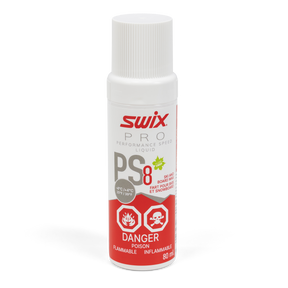 Swix PS8 Red -4C to 4C Glide Wax, 80ml