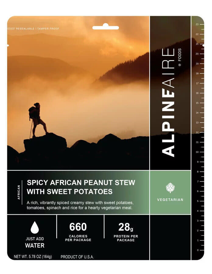 AlpineAire Spicy African Peanut Stew with Sweet Potatoes - Two Servings
