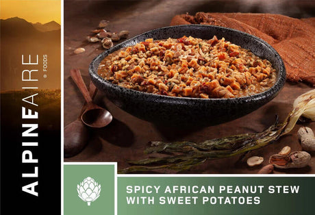 AlpineAire Spicy African Peanut Stew with Sweet Potatoes - Two Servings