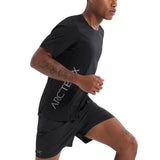 Arc'teryx Norvan Downword Logo Short Sleeve Shirt Men's