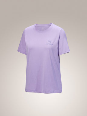 S26-X000009502-Kragg-SL-Cotton-Emblem-Crew-Shirt-SS-Mallow-Women-s