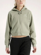 Arc'teryx Emblem Fleece Full Zip Crop Hoody Women's