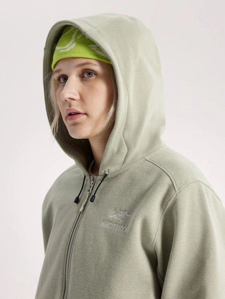 Arc'teryx Emblem Fleece Full Zip Crop Hoody Women's