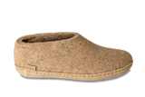Glerups Felt Shoe With Leather Sole