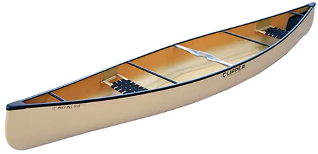 Clipper Canoe Prospector 17' Fiberglass