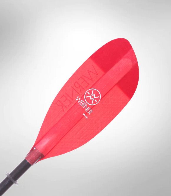 Werner Shuna 2pc Straight Shaft Kayak Paddle