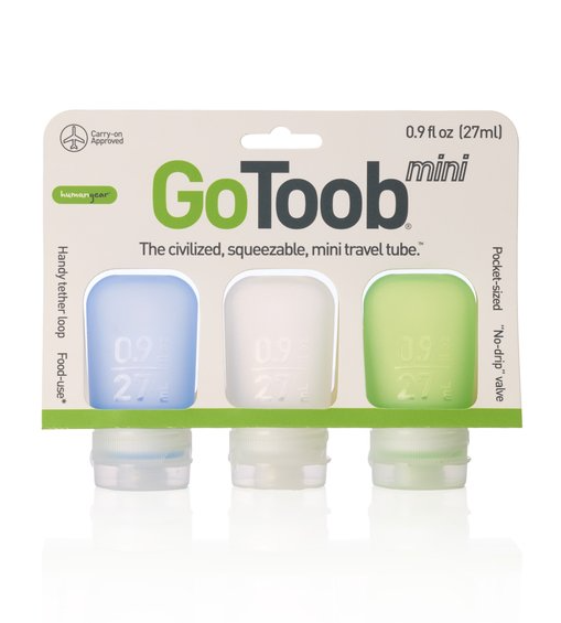 Humangear GoToob+ 3 Pack Medium Tubes