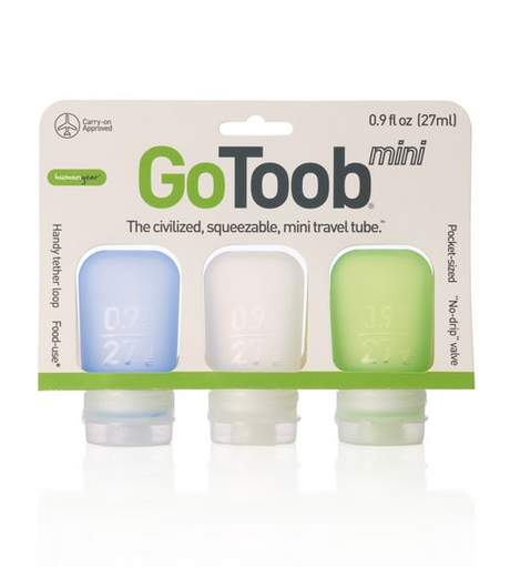 Humangear GoToob+ 3 Pack Medium Tubes