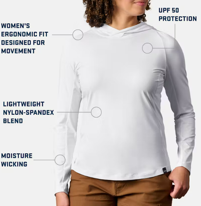 Yeti Crew Neck Sunshirt Women's