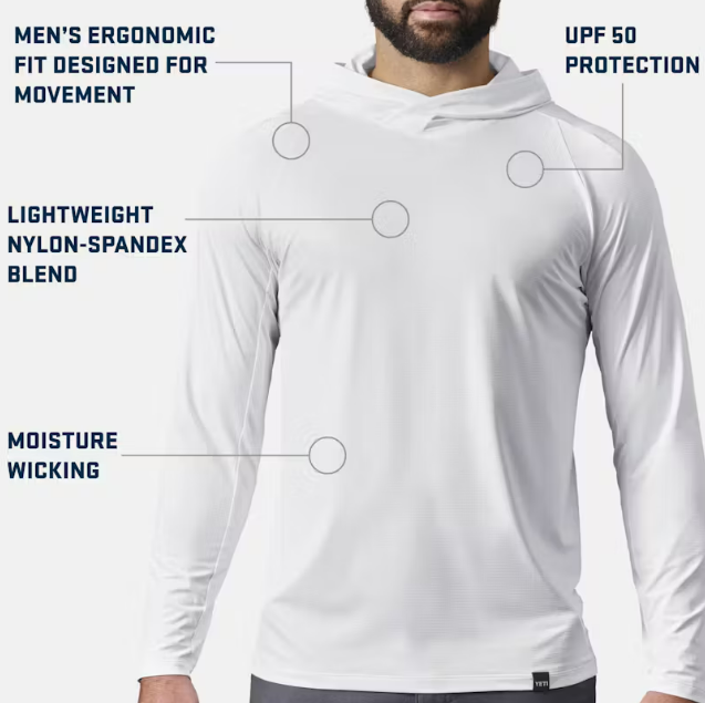 Yeti Hooded Sunshirt Men's