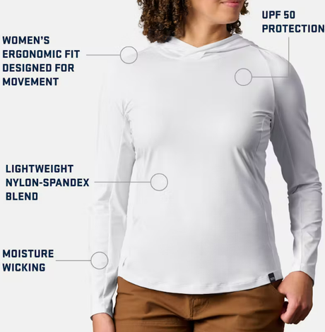 Yeti Hooded Sunshirt Women's