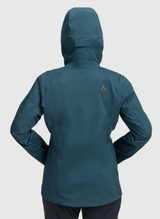 Black Diamond Fineline Stretch Rain Shell Women's