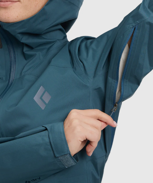 Black Diamond Fineline Stretch Rain Shell Women's