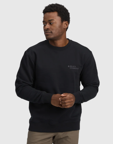 Black Diamond Mini Stacked Crewneck Men's
