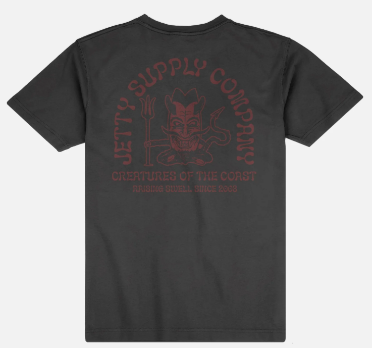 Jetty Twin Fin Tee Men's
