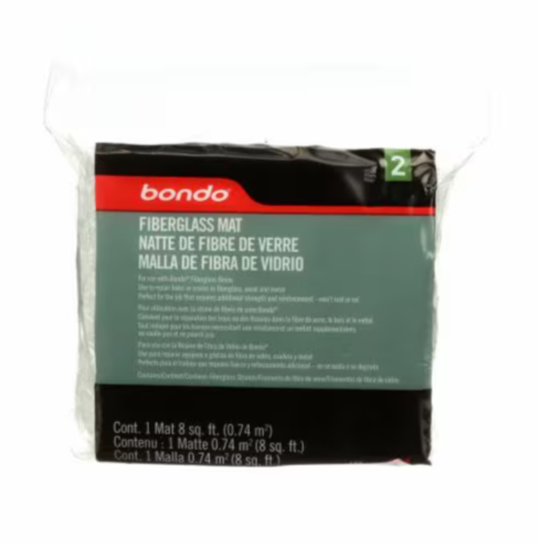 3M Bondo Fiberglass Repair Mat, 8 sq ft. (2.5m)