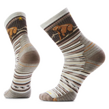 Smartwool Hike Targeted Cushion Bear Stripe Mid Crew Sock Men's 2880