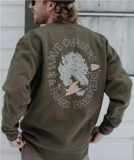 Jetty Breakers Crewneck Sweatshirt Men's