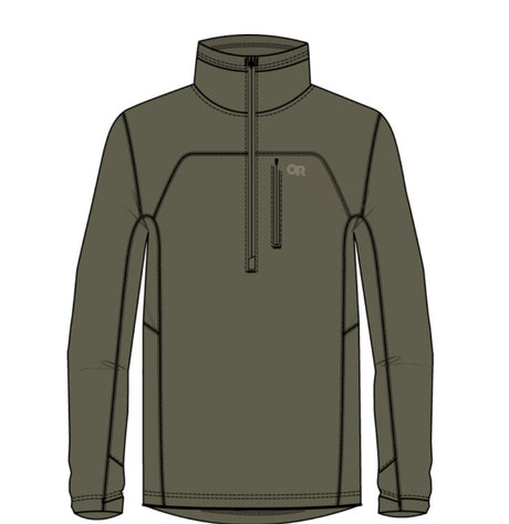 Outdoor Research Vigor Grid Fleece Half Zip Men's
