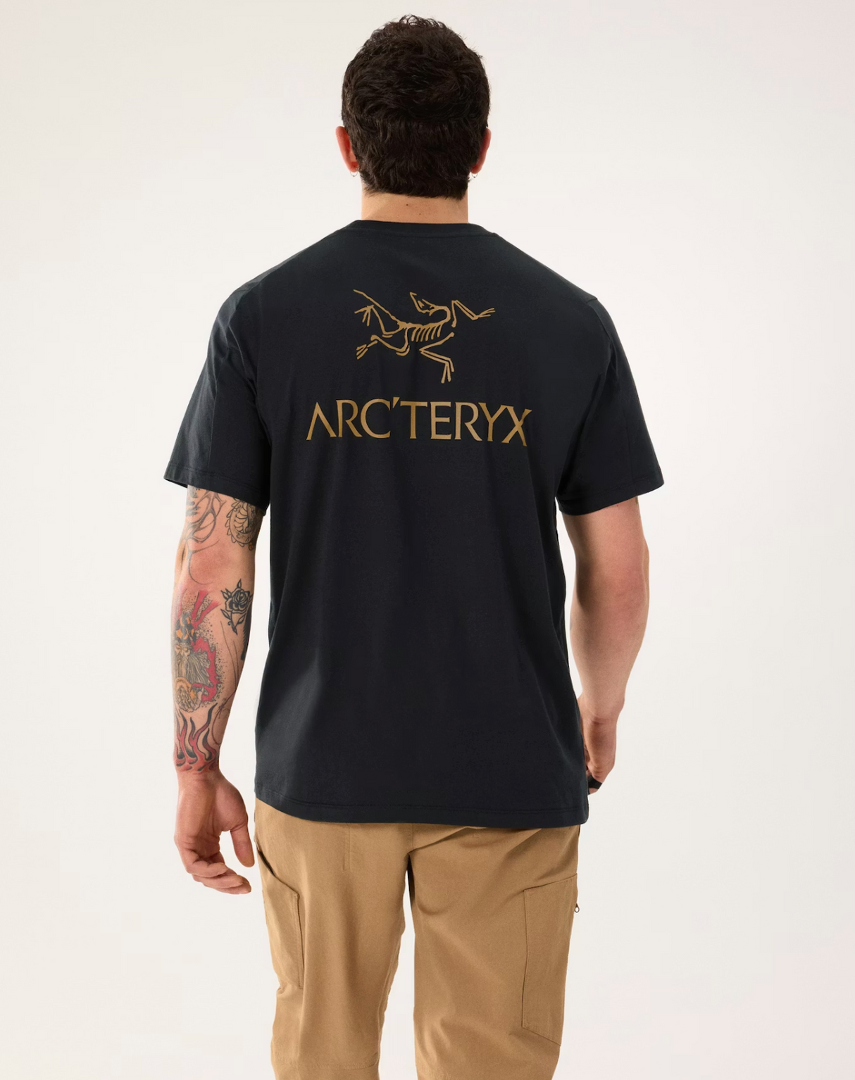 Arc'teryx Kragg SL Cotton Bird Word Short Sleeve Shirt Men's