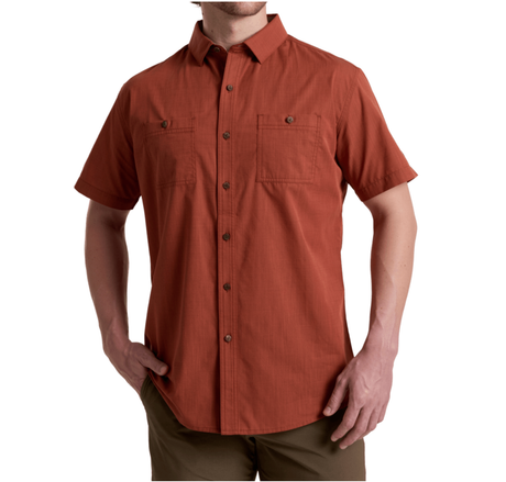 Kuhl Karib Stripe Short Sleeve Shirt Men's