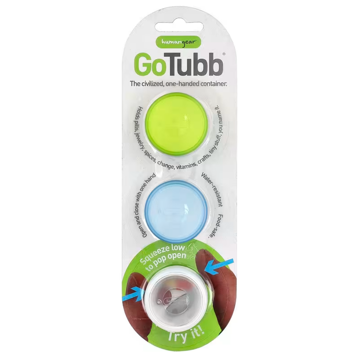 Humangear GoTubb Small 3 Pack
