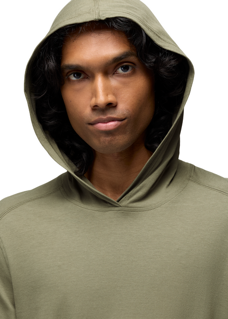 Prana Long Sleeve Hooded Tee Men's