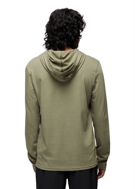 Prana Long Sleeve Hooded Tee Men's
