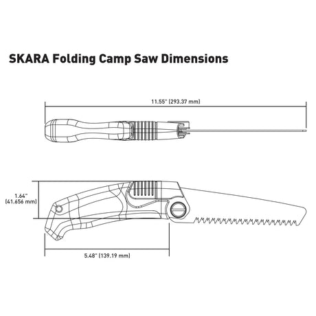 Gear Aid Skara Camp Saw with Sheath