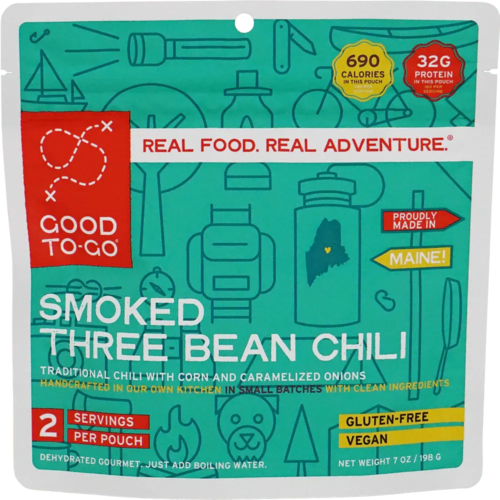 Good-To-Go Smoked Three Bean Chilli - Two Servings