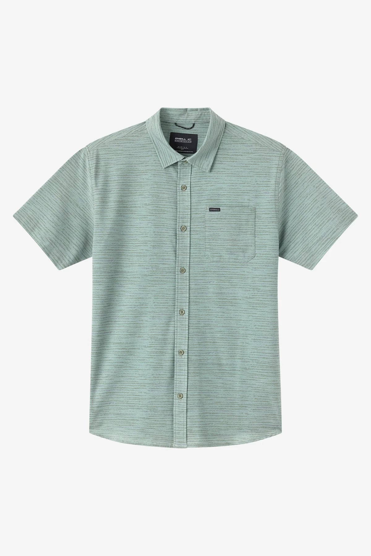 O'Neill TRVLR UPF Traverse Stripe Short Sleeve Standard Shirt Men's