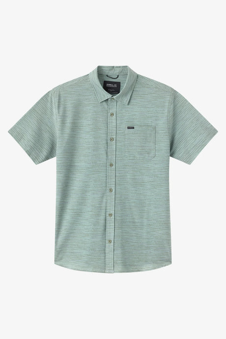 O'Neill TRVLR UPF Traverse Stripe Short Sleeve Standard Shirt Men's