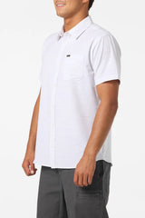 O'Neill TRVLR UPF Traverse Stripe Short Sleeve Standard Shirt Men's