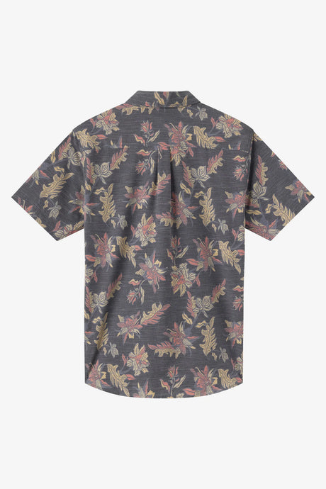 O'Neill UPF Slub Standard Woven Short Sleeve Button Up Shirt Men's
