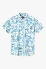O'Neill UPF Slub Standard Woven Short Sleeve Button Up Shirt Men's