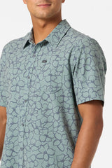 O'Neill UPF Slub RELAXED Short Sleeve Woven Shirt Men's