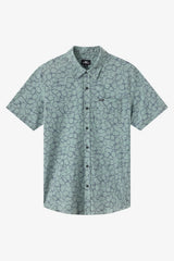 O'Neill UPF Slub RELAXED Short Sleeve Woven Shirt Men's