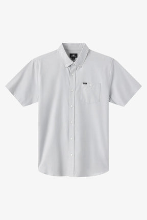 O'Neill Light Check Standard  Short Sleeve Button Up Shirt Men's