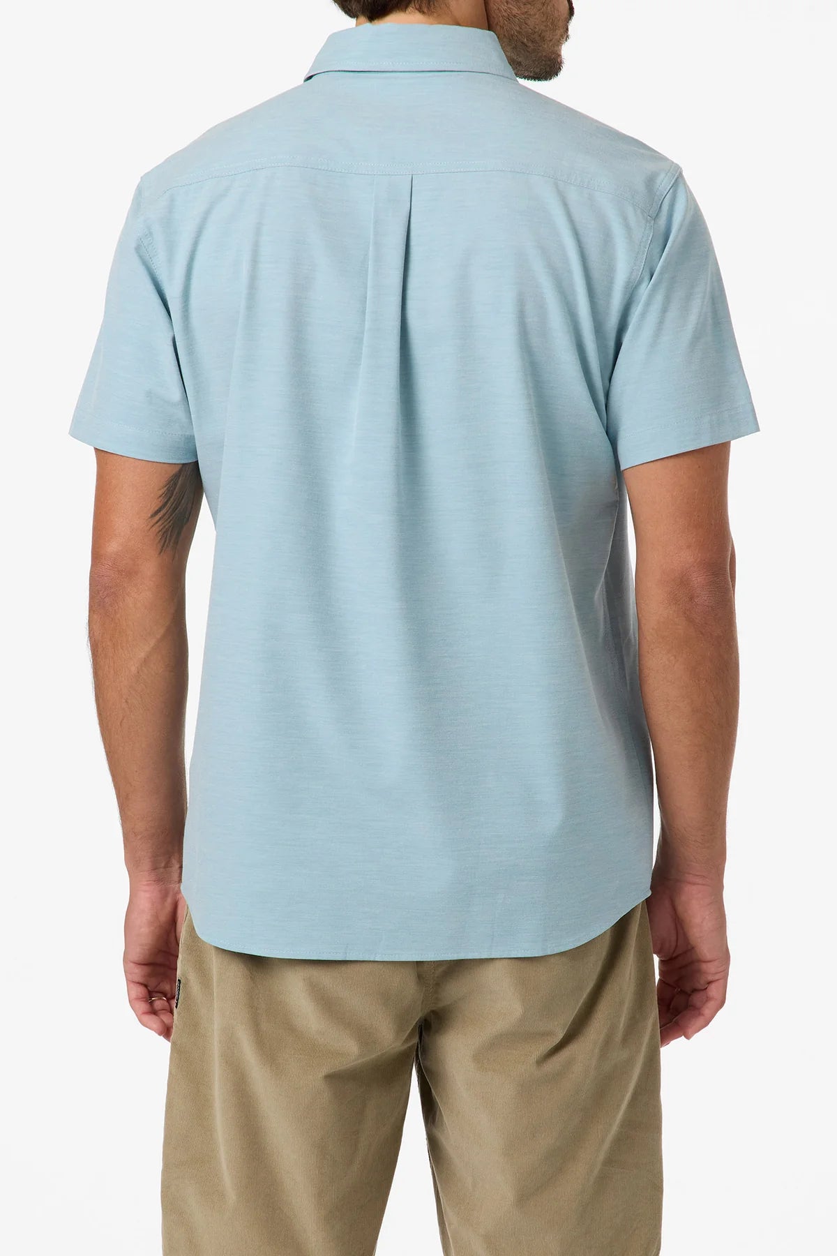 O'Neill Light Check Standard  Short Sleeve Button Up Shirt Men's