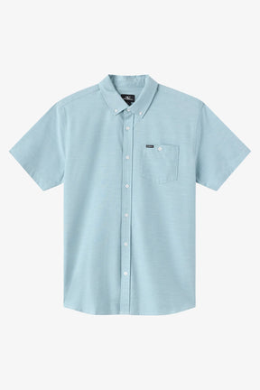 O'Neill Light Check Standard  Short Sleeve Button Up Shirt Men's
