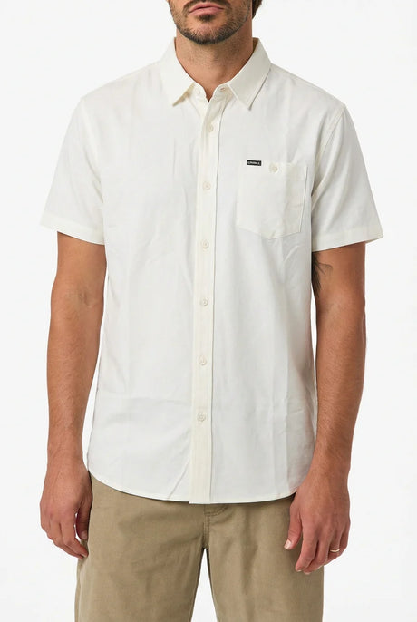 O'Neill Light Check Standard  Short Sleeve Button Up Shirt Men's