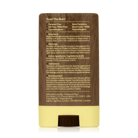 Sun Bum SPF 30 Sunscreen Face Stick